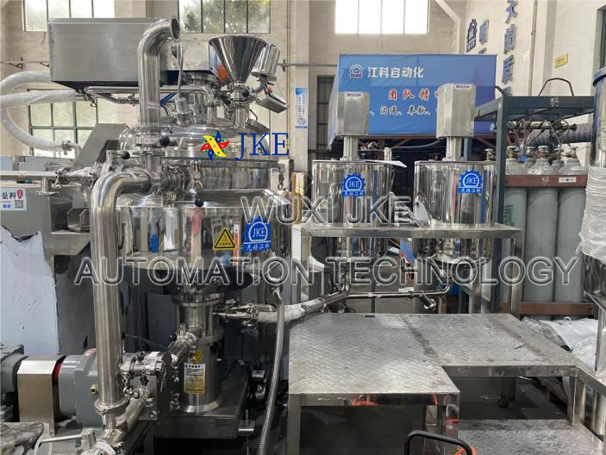 vacuum emulsifying machine