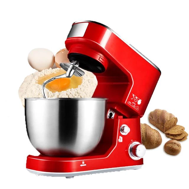 Kitchen Hot Products Stainless Steel Bowl Stand Mixer,4L 600W Dough Mixer