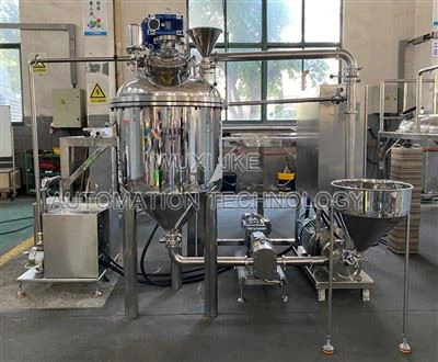 Индустриална машина за смесване на течности на прах